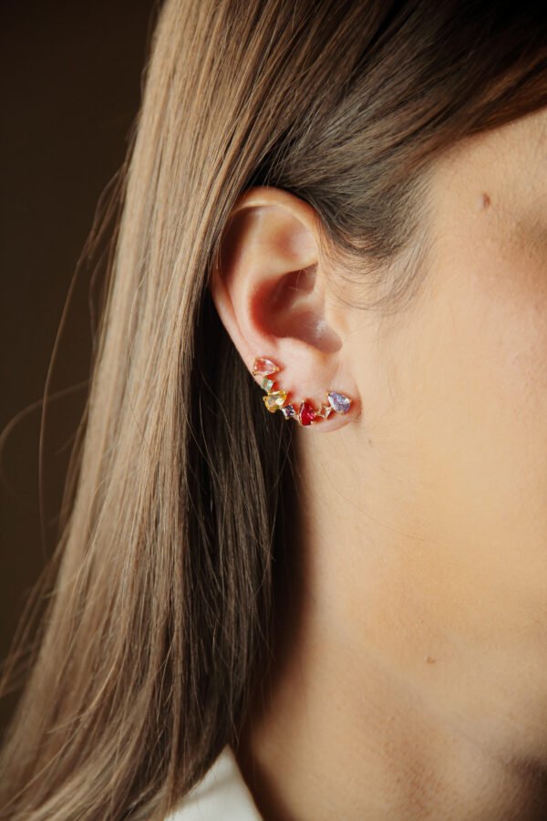 Brinco earcuff gotas