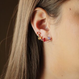 Brinco earcuff gotas
