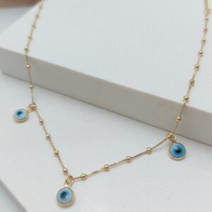 Choker olho grego