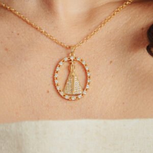 Colar Nossa Senhora Aparecida elo português