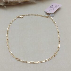Tornozeleira elo cartier