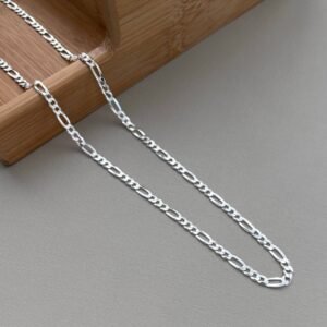 Corrente Prata 925  Elos 3X1 2,7mm